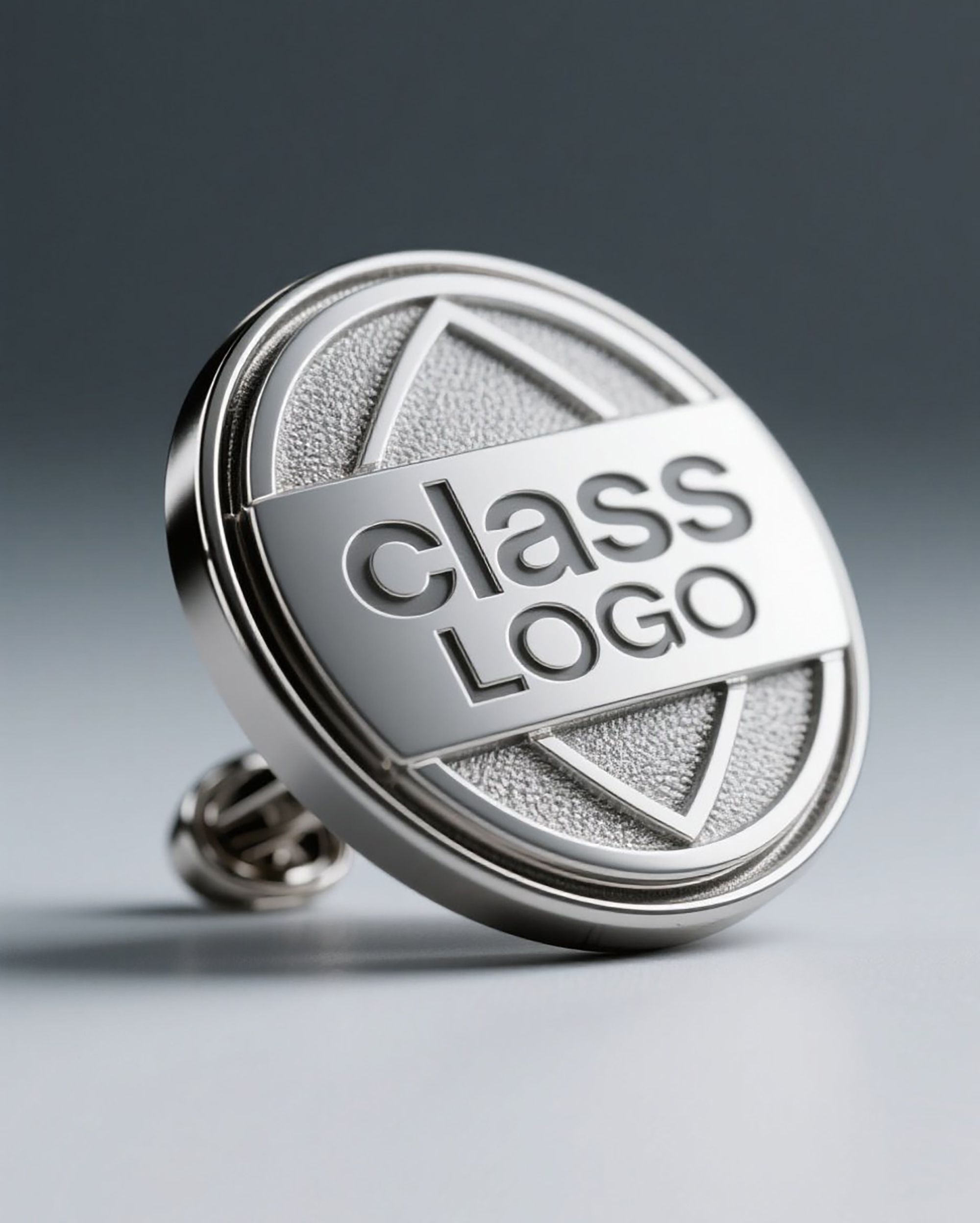 LOGO DEL PIN magnético de la clase de metal