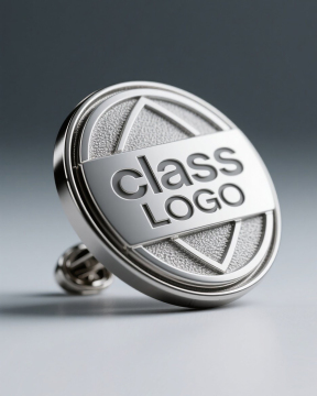 Metallklasse Magnetisch Pin anpassbares Logo