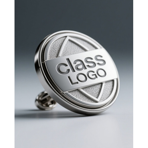 LOGO DEL PIN magnético de la clase de metal