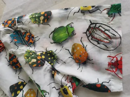 Men Casual Silk Cotton Short Sleeve Shirt