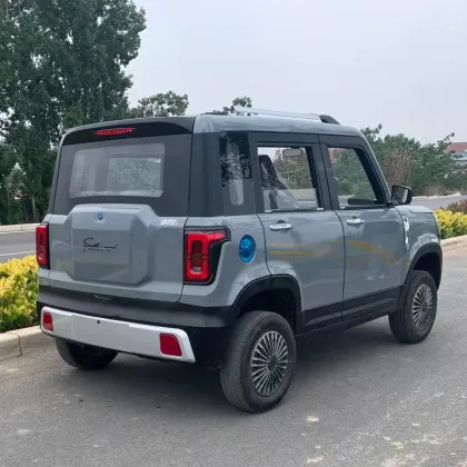 MPOW 4 Wheel Solar Mini Electric Car