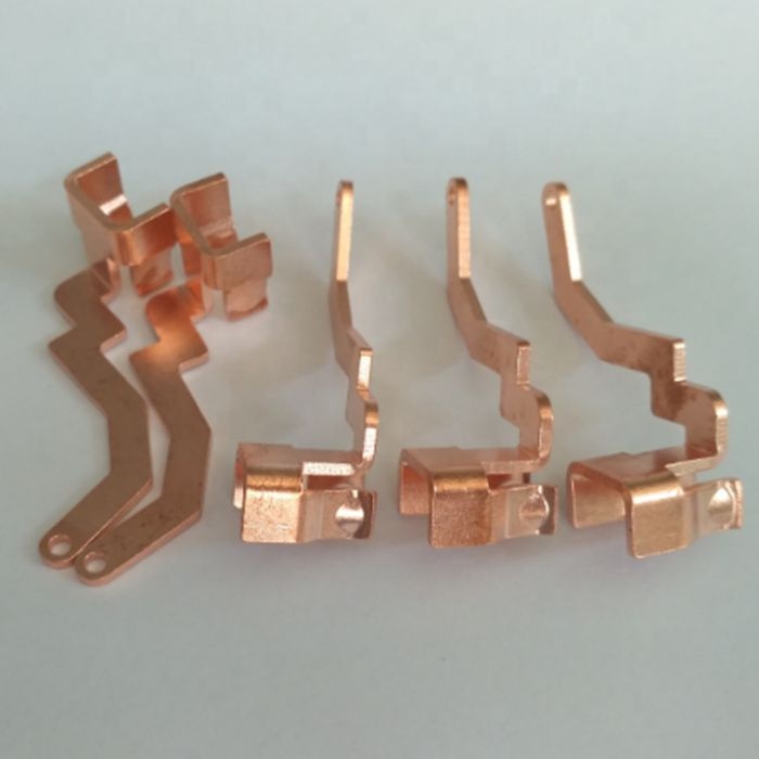 OEM automobile metal parts connector copper stamping parts