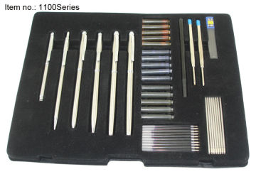 Children's Writing Instrument Sets Elegant and Classic Metal Pen Sets 72pcs Pen sets School Students Stationery Retail Shop Item