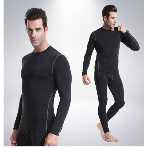 Chemise de compression à manches longues pour homme