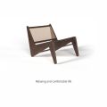Sillón de ratán de tejido moderno