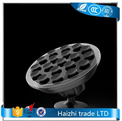 Sucker style qi standard wireless charging stand car stand holder charger car wireless charging pad