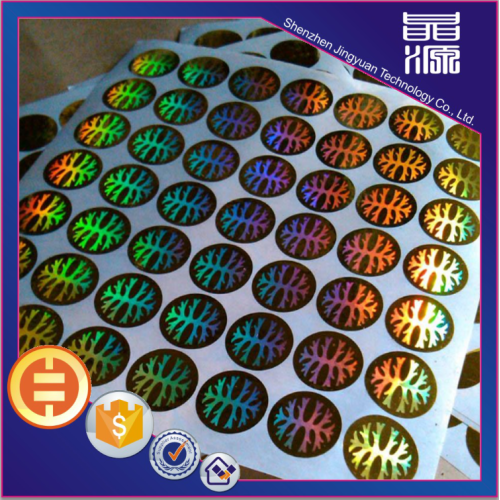 Anti-Fake 3D Hologramm Sicherheit Label Sticker