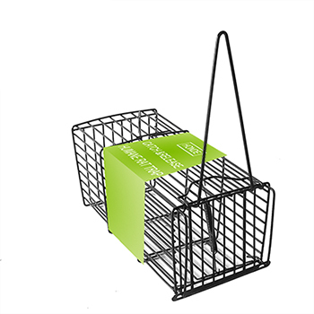 Black spring rat trap cage