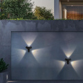 Lâmpada de parede IP55 de alumínio moderno ao ar livre