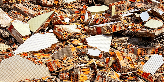 recycled construction materials