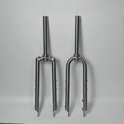 Titanium Front Fork for Mountain Bicycles