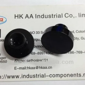 black oxide stainless steel flat cap nut
