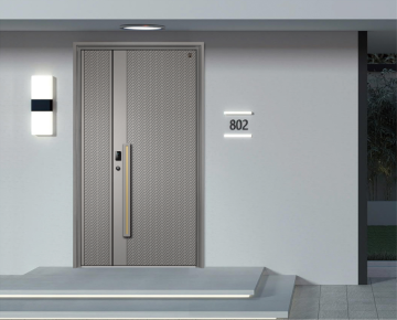High-End Aluminum Armored Door | Luxury Villa Entry