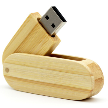 New Wooden Rotating USB Flash Drive Creative Pen Drive 4gb 8gb 16gb Memory Stick USB Key Pendrive