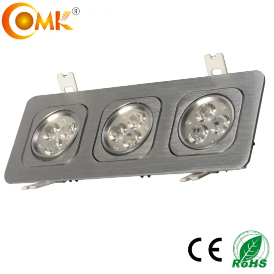 Dimmable 3*3*1W COB led grille light