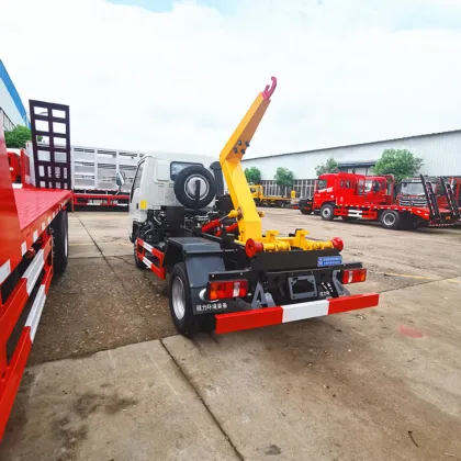 FOTON small hook lift garbage truck