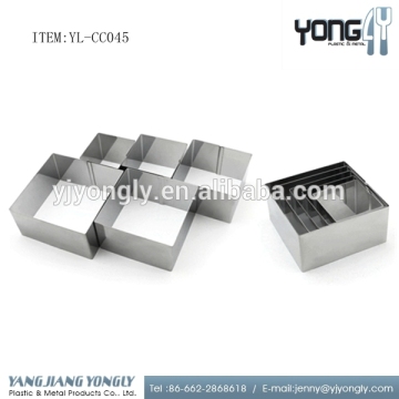 Pastry Rings Stainless Steel cake mold