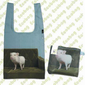 Foldable Shopping Bag, Nylon/Polyester Handbag, Shopping Tote