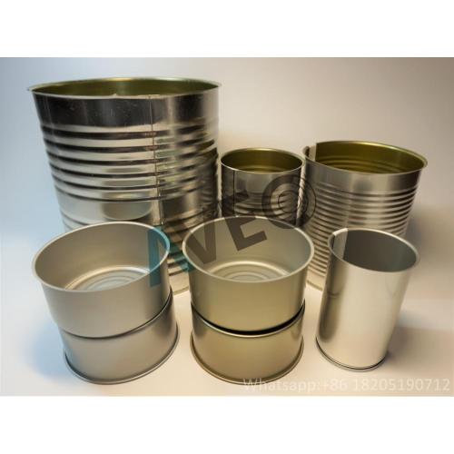 Food And Beverage Cans Round Tin Cans for canned food Factory