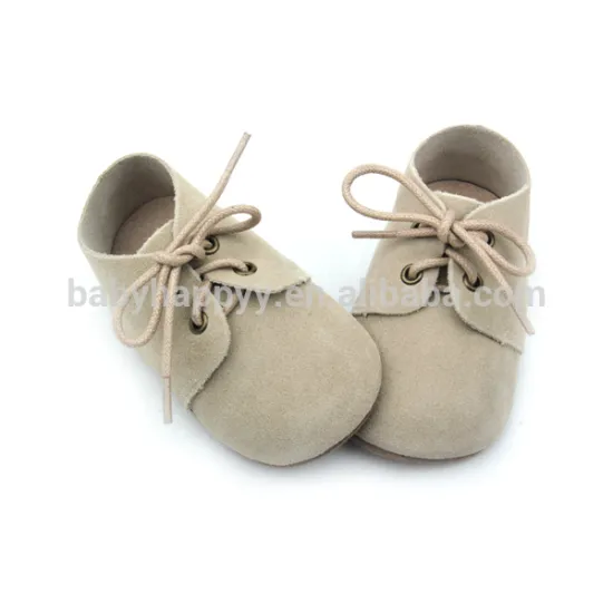 Wholesale Soft Sole Leather Girls Baby Oxford Shoes Kids Boys Shoes