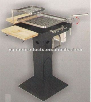 High Quanlity Vertical Outdoor BBQ Grill,square pan bbq