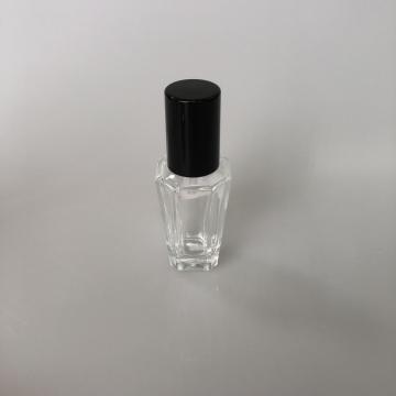 30ml clear bottle with sharp angle
