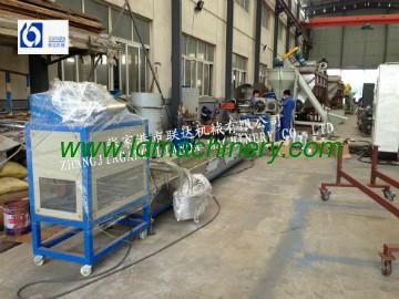 PE PP double stage granulator