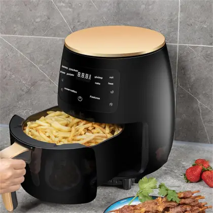 Black Electric Deep Air fryer Oven