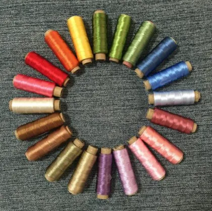 Rayon Embroidery thread fiber