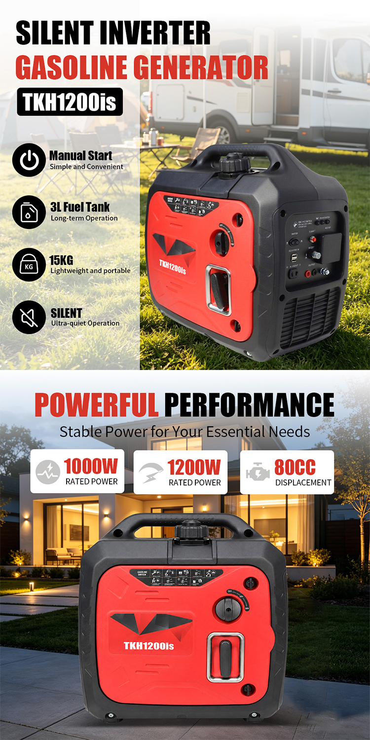 TKH1200is Gasoline Inverter Generator(13)