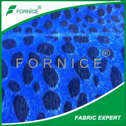For upper shoes faux mink fur fabric
