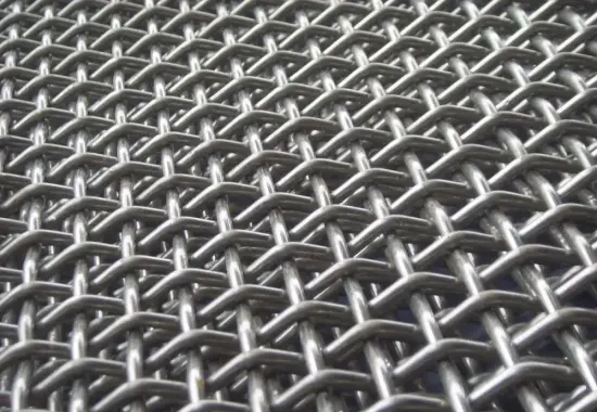 304 Stainless steel crimped wire mesh