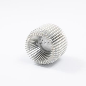 Round Aluminum Heat Sink Hollow Hot Sale