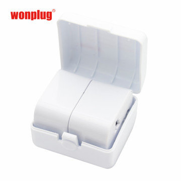 International Multi Plug Adapter - Three-in-One Universal Travel Adapter