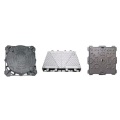 Double-sealed nodular cast iron square manhole cover frame