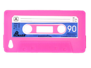 Cassette Tape Silicone Iphone Protective Covers And Case For Iphone 4 With Different Color