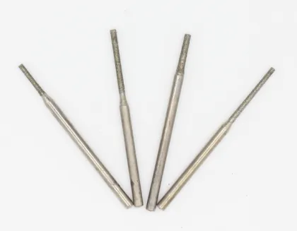 Diamond Lapidary Glass Dremel Rotary Solid Drill Bits