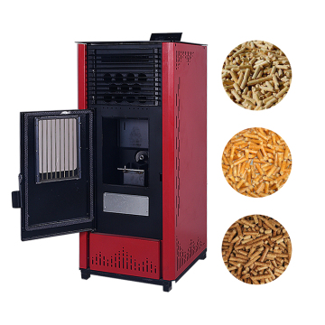Pas de fumée Fumée en bois intérieur Burn Poêle à granulés: Alimentation automatique pour le chauffage et la cuisson