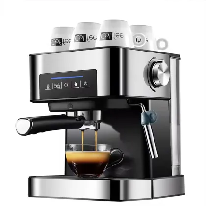 Temperature Control Touch Screen Coffee Machine