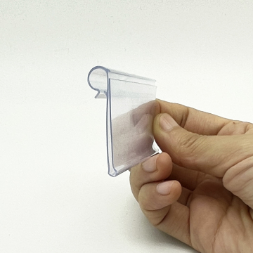 Ningbo Liuhe High Quality PVC Extrusion Price Tag Holder for Supermarket