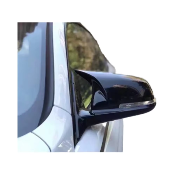 2013-2019 BMW 3 Series F30/F35 Glossy Black Carbon Pattern Horn Mirror Shell/Mirror Cover