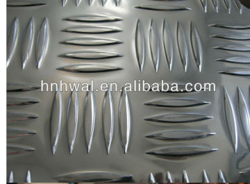 embossed aluminum coil 1050 3003 5052 5bars