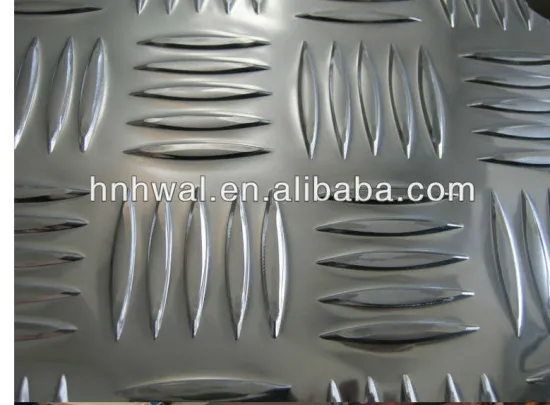 Aluminum Anti-slip Plate 5083 for High Speed Passenger Car