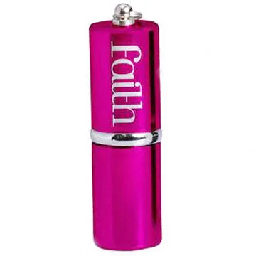 Lipstick USB Flash Drive for Promotions, Samsung and Hynix Original Memory Chips, 1/64GB Capacity