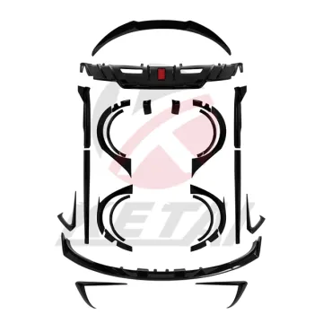 Turbo Style Wide Body Kit with Fender Flares for Tesla Model 3 (2021+)