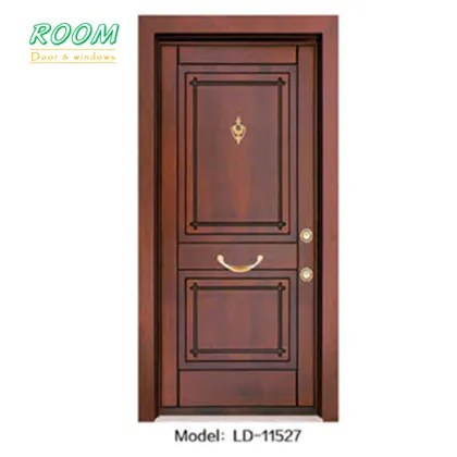 New Turkish Style Security Steel Wooden Armored Entrance Door 960x2050mm