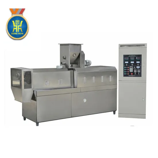 snacks making extruder machine manufactures snack pellets processing line