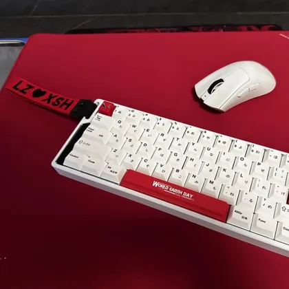 Japanese Style Keyboard Strap for Wooting 60HE and Mu68 Mechanical Keyboards