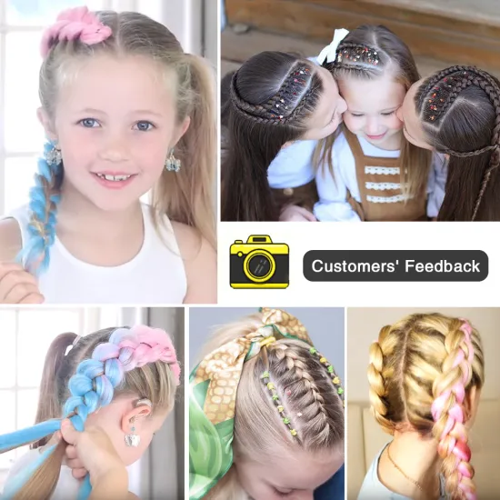 Jumbo Braid Hair Extensions Braiding Hair 24 Inch Ombre Multiple Tone Colored Synthetic Hair for Women Hot Sale