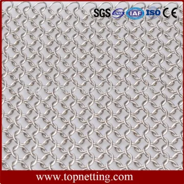 Stainless Steel Chain Mail Curtain /Metal Ring Mesh
